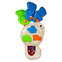 Дитяче брязкальце в ручку "Ключики Bambi 0612B зі звуком і світлом, Land of Toys