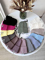 Шапка женская зимняя демисезонная шапка для женщин лопатка 14 цветов Salex Шапка жіноча зимова демісезонна
