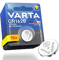 Батарейка Varta CR1620 3B Lithium 10 шт