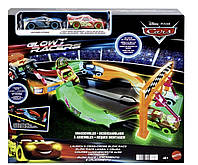 Трек Тачки Mattel Disney and Pixar Cars Glow in the Dark Racers Track Set Светящийся в темноте от Mattel