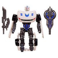 Дитячий трансформер "Робот-машинка" A-Toys 39-6 Білий, Land of Toys