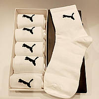 Носки женские/мужские Puma размер 38-45 белые