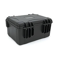 Пластиковый переносной ящик для инструментов (корпус) Voltronic, размер внешний - 385х310х180 мм, внутренний -
