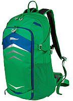 Рюкзак з дихаючою спинкою та дощовиком Crivit 16L IAN37180 зелений Salex