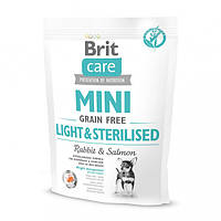 Сухой корм для взрослых собак миниатюрных пород с избыточным весом или стерилизованых Brit Ca GR, код: 2669957