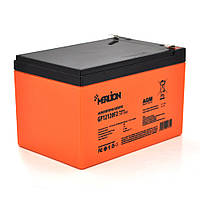 Аккумуляторная батарея MERLION AGM GP12120F2 PREMIUM 12 V 12 Ah ( 150 x 98 x 95 (100) ) Orange Q6 g