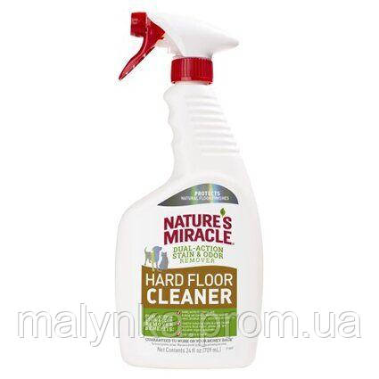 Спрей-знищувач Nature's Miracle Stain & Odor Remover. Hard Floor Cleaner для видалення плям і запахів на підлогах 709 мл - 680402