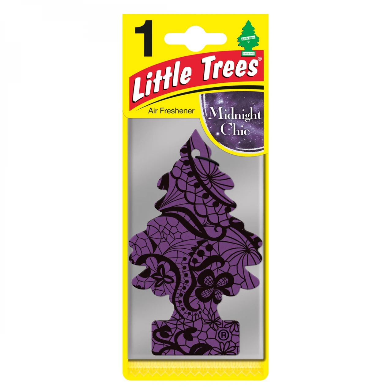 Ароматизатор автомобільний Нічний Шик 5 г (78097) Little Trees