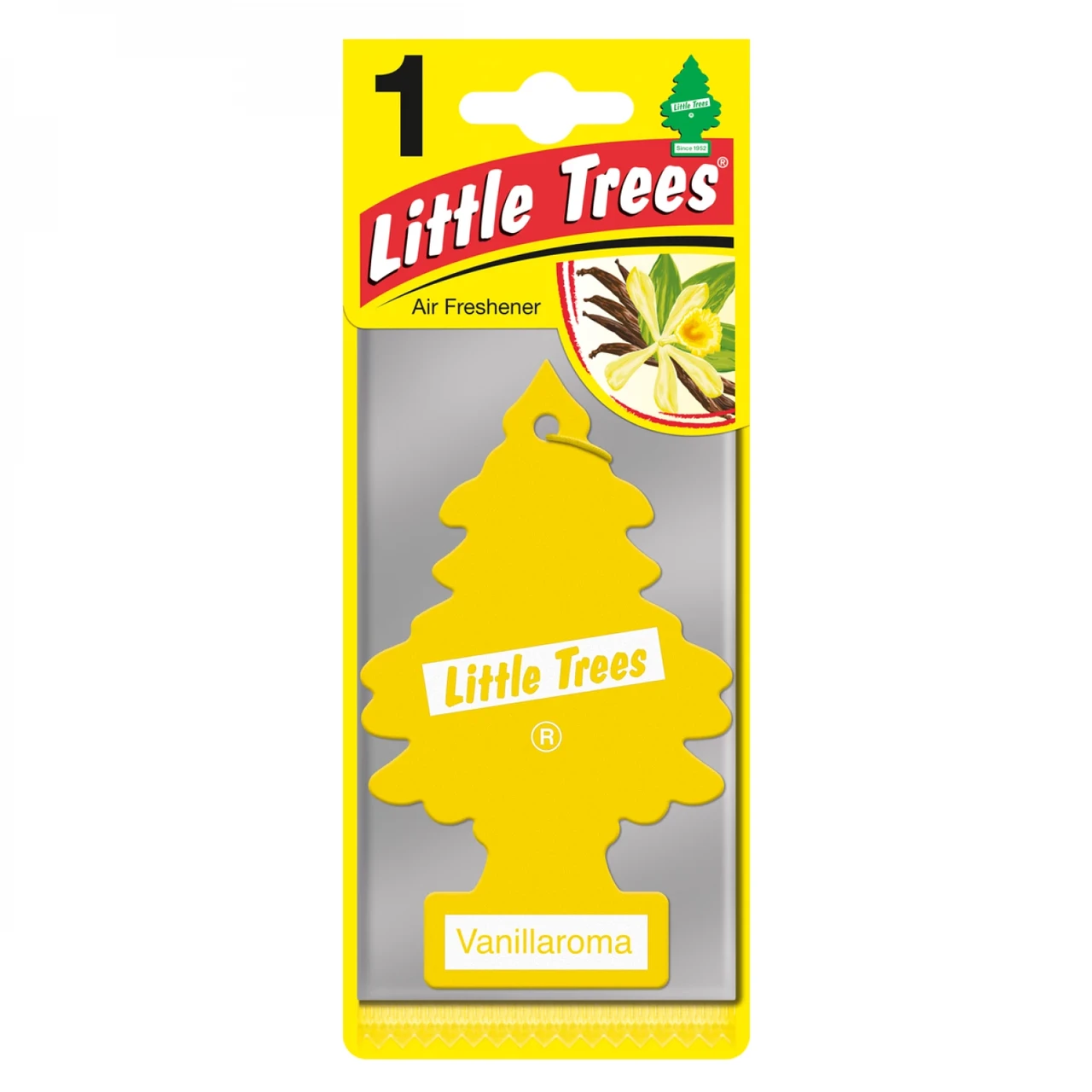 Ароматизатор автомобільний Ваніль 5 г (78001) Little Trees