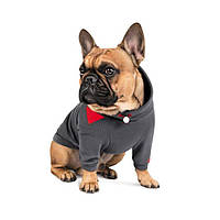 Худи для собак Pet Fashion Snoodie S-M (серый) g