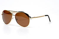 Очки водителя авиатор коричневые водительские очки для мужчины Salex Окуляри водія авіатор коричневі водійські