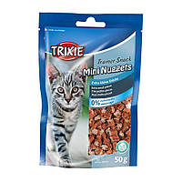 Лакомство для кошек Trixie Trainer Snack Mini Nuggets 50 г (курица и рыба) g