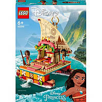 Конструктор LEGO Disney Princess Поисковая лодка Ваяны 43210, Land of Toys