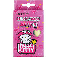 Мел Kite кольоровий Jumbo Hello Kitty, 3 кольори (HK21-077)