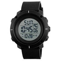 Часы спортивные наручные мужские SKMEI 1213BK BLACK BIG SIZE черный Salex Годинник спортивний наручний