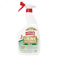 Знищувач Nature's Miracle Urine Destroyer для видалення плям і запахів від сечі котів 946 мл g