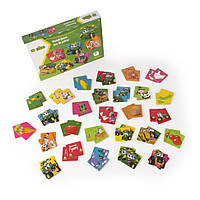Настольная игра John Deere Kids 47283 Мемори Ферма 54 карточки, Land of Toys