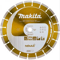 Круг відрізний Makita алмазний NEBULA для бетону сегментний 350х25,4 (20) мм, сухий різ/мокрий різ (B-54053)