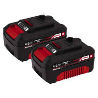 Аккумулятор к электроинструменту Einhell Twinpack 18V 4.0Ah, PXC Plus, 2шт., 1.47кг (4511489) - Вища Якість та