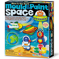 Набор для создания магнитов Космические объекты 4M 00-03546 из гипса , Land of Toys