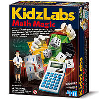 Набор для фокусов Магическая математика 4M 00-03293, 15 занятий, Land of Toys