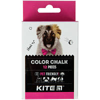 Мел Kite кольоровий Jumbo Dogs, 12 шт (K22-075)