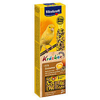 Лакомство для канареек Vitakraft Kracker Original + Egg & Grass Seeds 54 г / 2 шт. (яйцо и семена) g