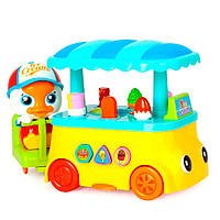 Интерактивная игрушка Утенок с мороженым Huile Toys 6101, Land of Toys