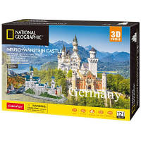 Пазл Cubic Fun Трехмерная головоломка-конструктор National Geographic Замок Нойшванштайн (DS0990h) - Вища