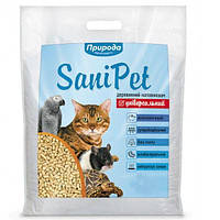 Наполнитель туалета для кошек Природа Sani Pet Универсальный 10 кг (древесный) g