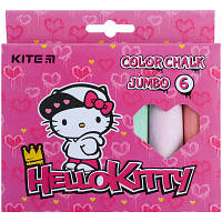 Мел Kite кольоровий Jumbo Hello Kitty, 6 кольорів (HK21-073)