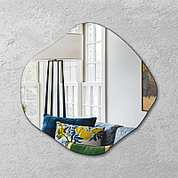Гарне настінне дзеркало для дому | Дзеркало фігурне на стіну №6