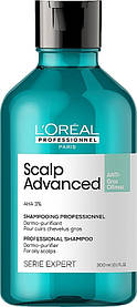 Шампунь очисний для жирного волосся Scalp Advanced 300 мл L'Oreal Professionnel Paris