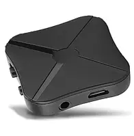 Беспроводной Bluetooth аудио приемник передатчик KN319 3,5 мм AUX разъем черный