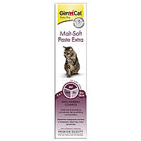 Паста для кошек GimCat Malt-Soft Extra 200 г (для выведения шерсти) d