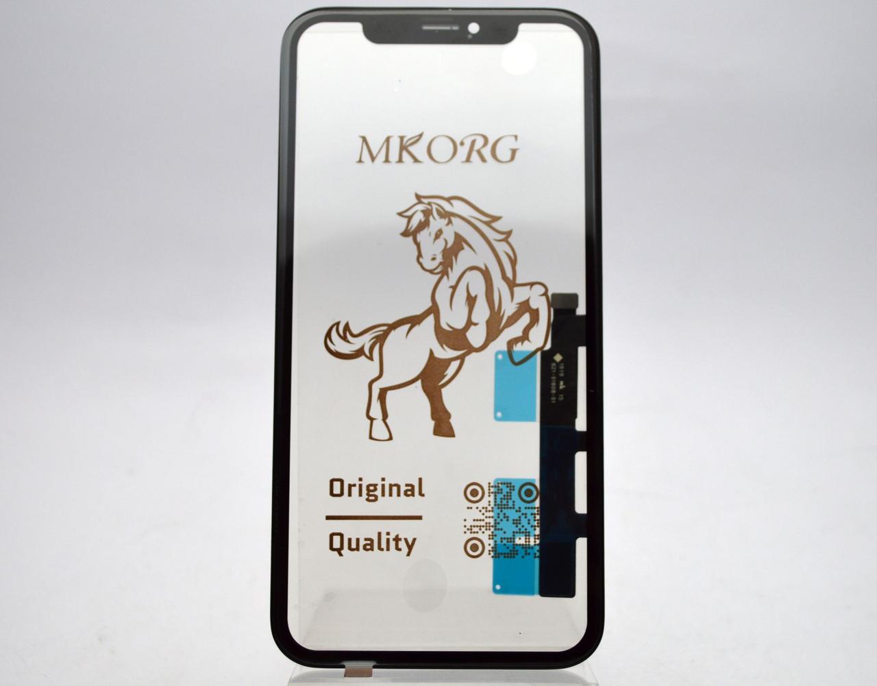 Тачскрін (Сенсор) Apple iPhone XR (PN:821-01808-01) з мікросхемою та плівкою ОСА Original/Оригінал