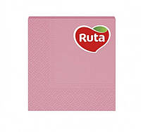 Салфетки столовые Ruta 20шт 3-слойные розовые ароматизированные 33х33см