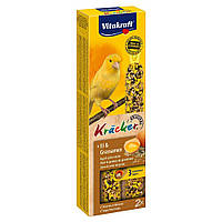 Лакомство для канареек Vitakraft Kracker Original + Egg & Grass Seeds 54 г / 2 шт. (яйцо и семена) d