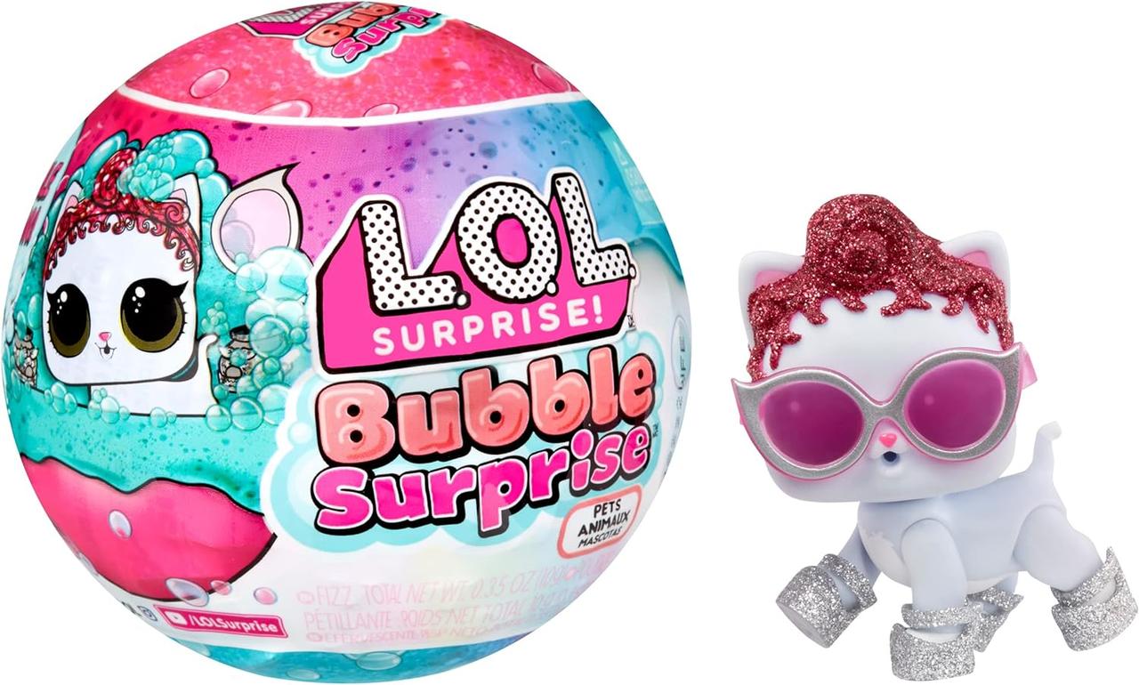 L.O.L. Surprise! LOL Bubble Surprise Pets лялька лол вихованець бабл мильні бульбашки