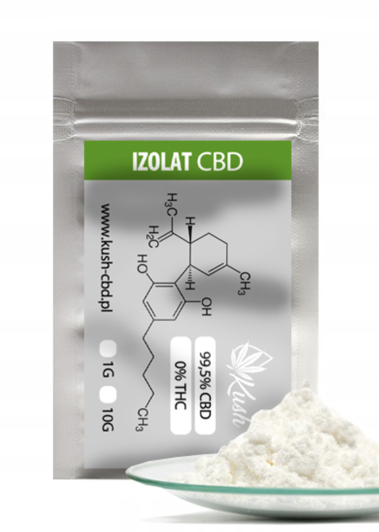 Ізолят КБД CBD 100г Польща