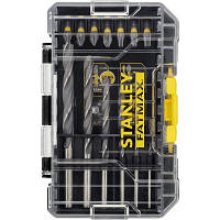 Набор сверл и бит Stanley FatMax, Phillips, Pozidriv, Torx, Pz1, Ph1, T20, L 25, 50 мм, 19 шт, кейс (STA88554)