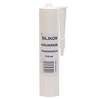 Клей для акваріумів, силікон, прозорий, 310 мл g