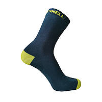 Водонепроницаемые носки DexShell Ultra Thin Crew M, синий/желтый