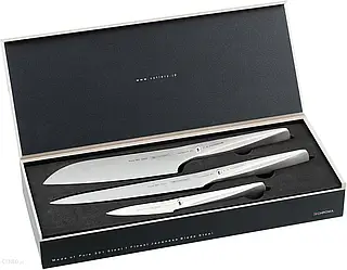 Набір ножів Chroma zestaw trzech noży type301 f.a. Porsche