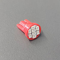 T10 8smd 1206 Красный