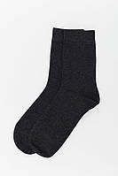 Носки мужские высокие, цвет темно-серый, 151RF550
