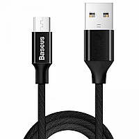 Кабель USB Baseus USB to Micro 2A CAMYW-A Колір Чорний, 01 g