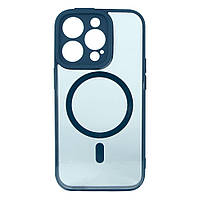 Чехол Baseus Frame Series Magnetic Case+Glass 0.22mm для iPhone 14 Pro ARJT020103 Цвет blue g