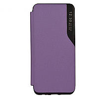 Чохол книжка Business Fabric для Xiaomi Redmi Note 10 Колір 9, Purple g