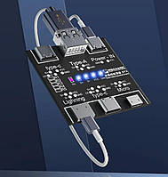 DT3 Тестер кабелей Плата проверки кабеля для передачи данных iOS Android Type-C Micro USB
